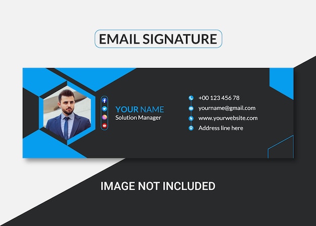 Professional and creative Email Signature design