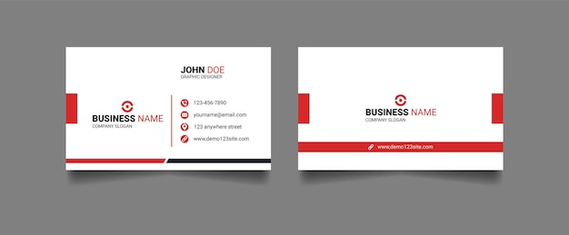 Professional elegant business,visiting card template