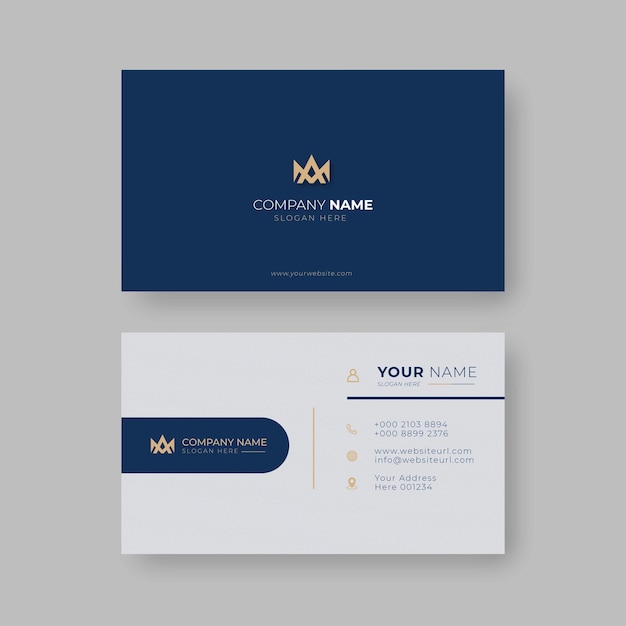 Professional Elegant Modern Business Card Design Template