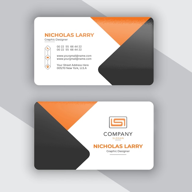 Professional elegant modern creative business card