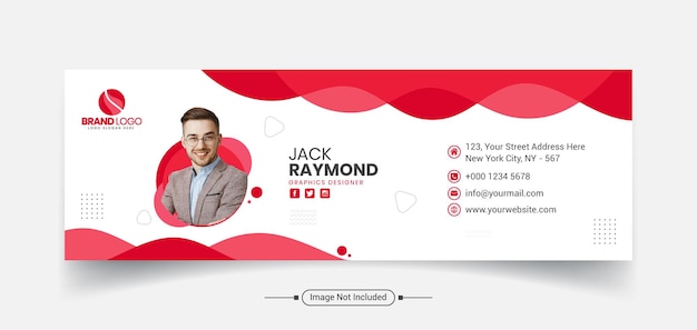 Professional Email Signature template design