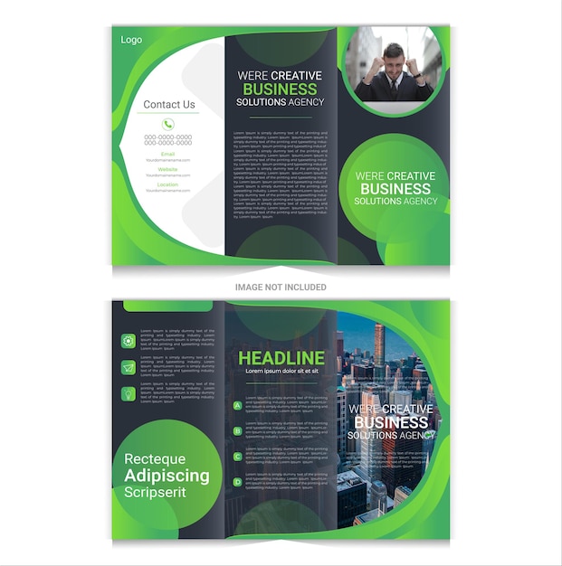 Professional flyer brochure design modern business flyer design event brochure design