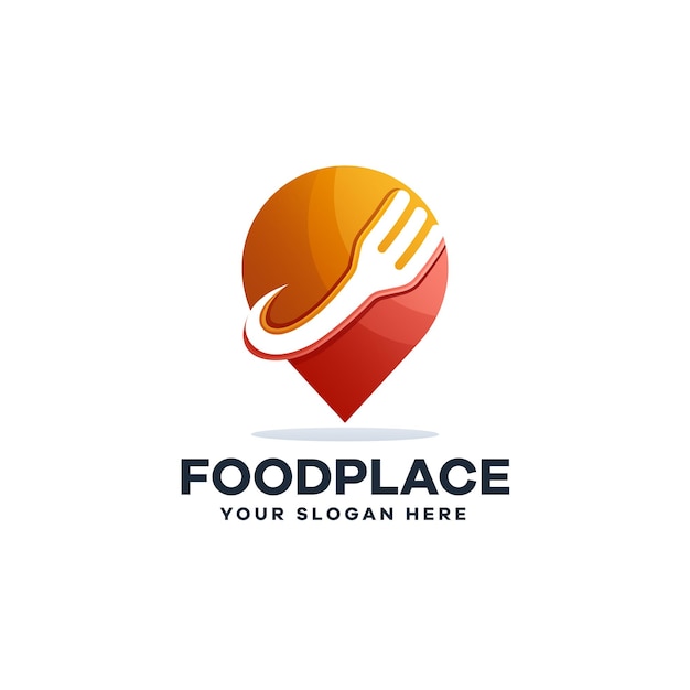 Professional Food Place Logo