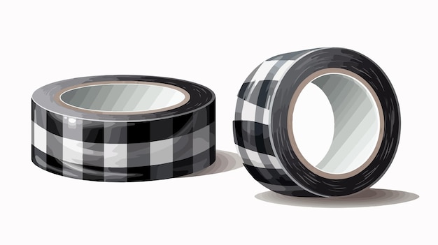 Professional Insulating Tape and Insulation Duct Roll in Gray and Black Colors with Rip HighQuality