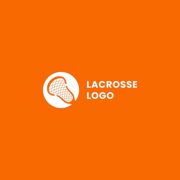 Professional lacrosse logo template