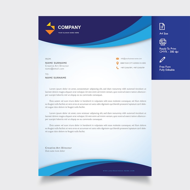 Professional Letterhead Template