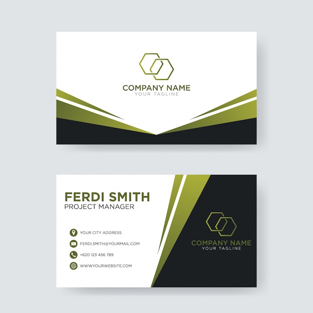 Professional Minimalist Business Card