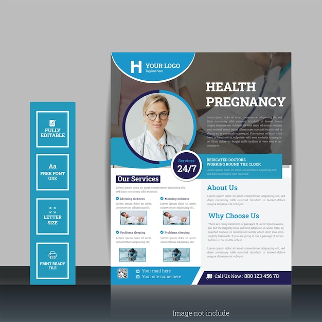 Professional Modern Creative Medical Flyer Design