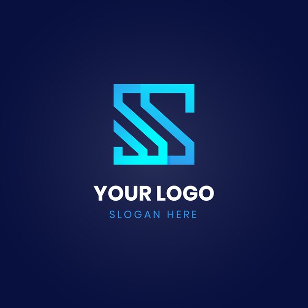 Vector professional ss logotype template