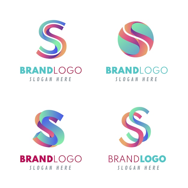 Professional ss logotype template