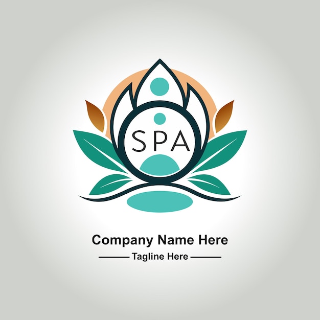 Vector a professional vector spa logo