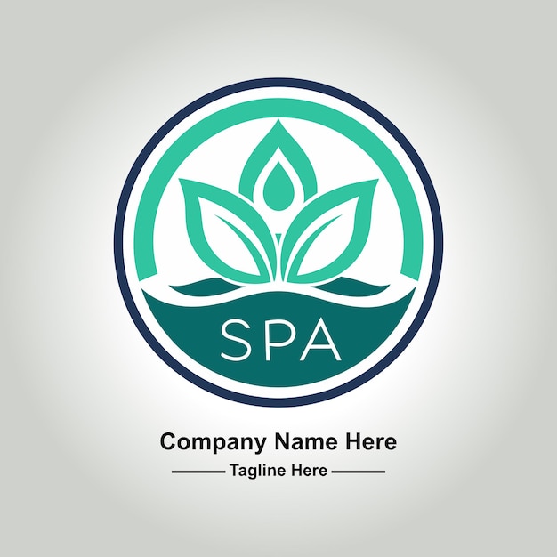 Vector a professional vector spa logo