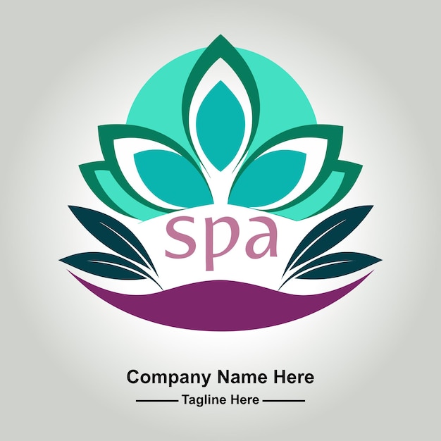 Vector a professional vector spa logo