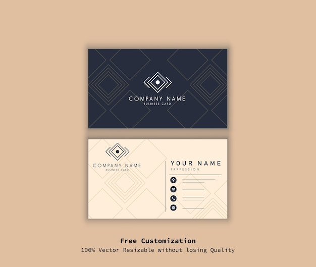 Professional Visiting Card design