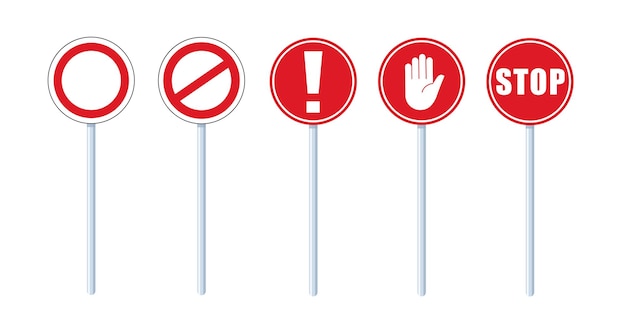 Prohibition ban icon vector illustration