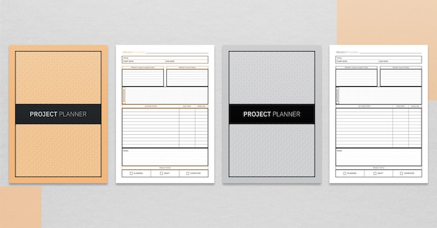 Project Planner Printable Template