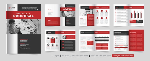 Project Proposal Template and Business Proposal Template Design