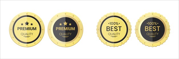 Vector promotion product advertising seal label badge