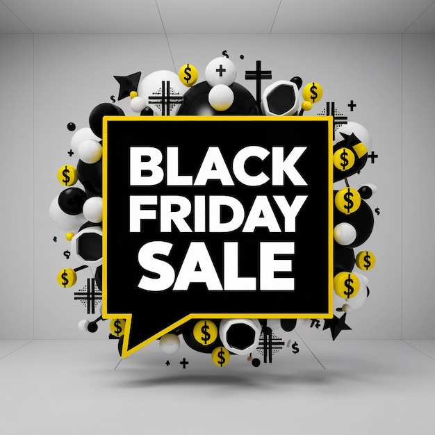 Promotional graphic for a Black Friday sale