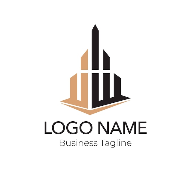 property agency logo design template collection