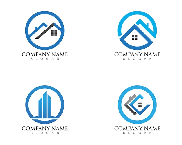 Property and construction logos