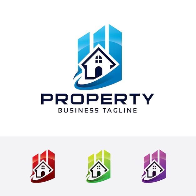 Property logo vector template