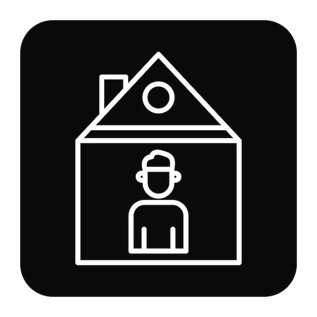 Property Manager Vector Illustration