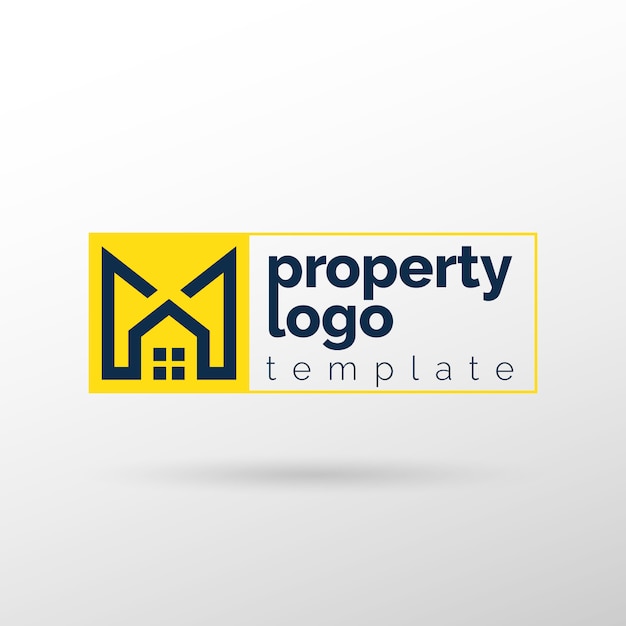 Vector property and real estate logo