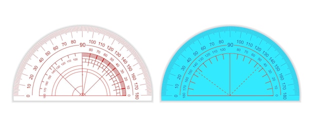 protactor angles ruler measuring tools