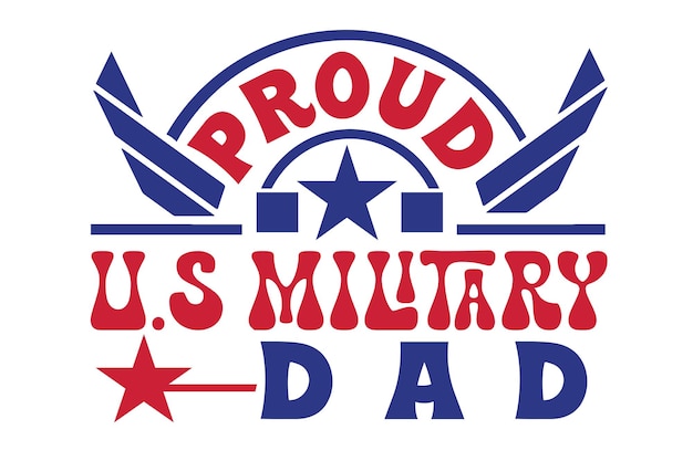 Vector proud us military family svg bundle