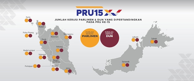 PRU15 BILANGAN KERUSI