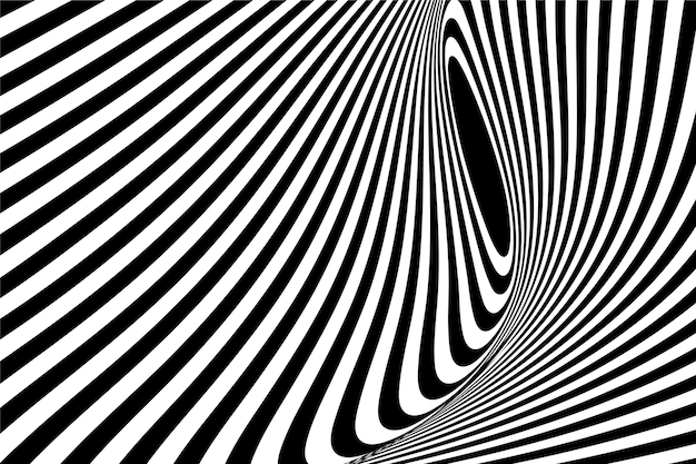 Psychedelic optical illusion background