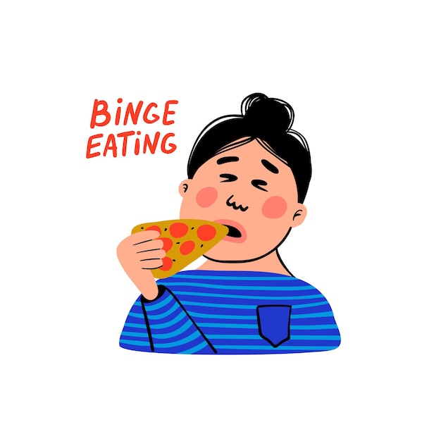 Vector psychology - binge eating