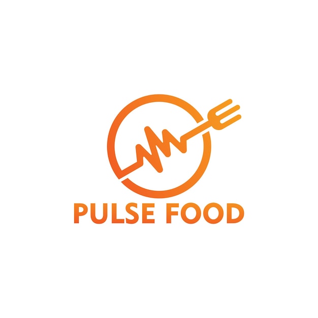 Pulse Food Logo Template Design