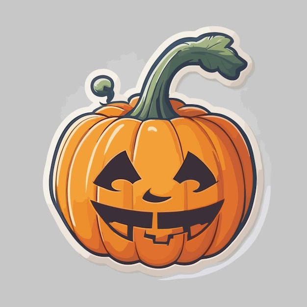 Pumpkin cartoon vector