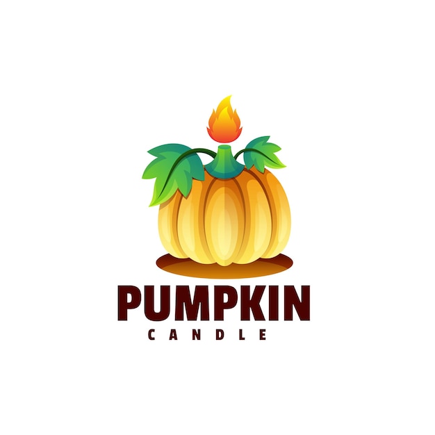 Pumpkin Colorful Logo Design