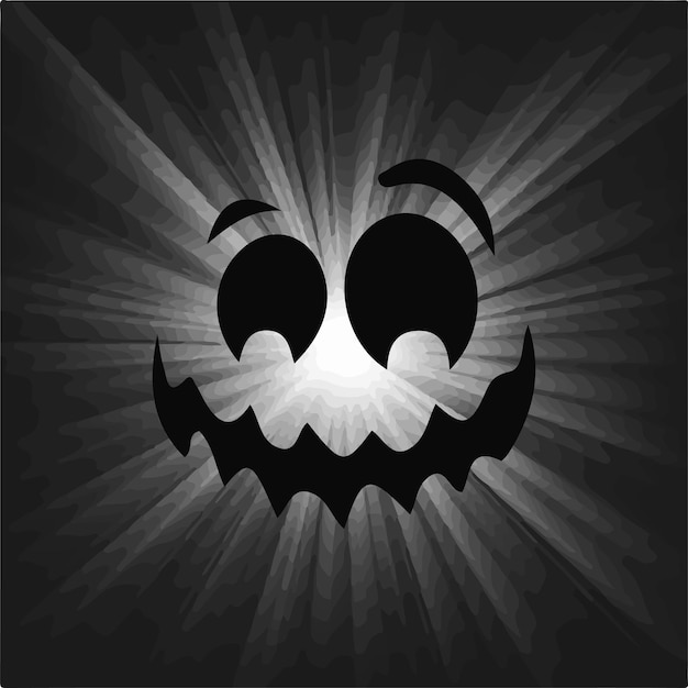 Pumpkin icon and Halloween shape symbol