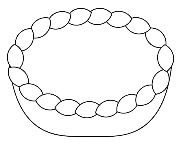 Pumpkin pie Sketch Thanksgiving day symbol Delicious snack cooked in the oven Fried crust