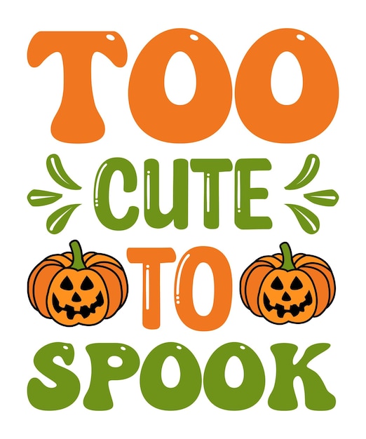 Pumpkin Quotes SVG Design Vector