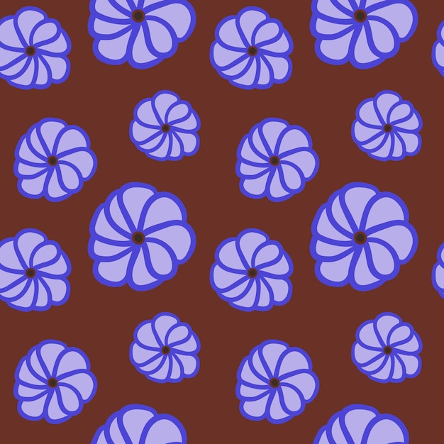 Pumpkin seamless pattern Bright and colourful pattern