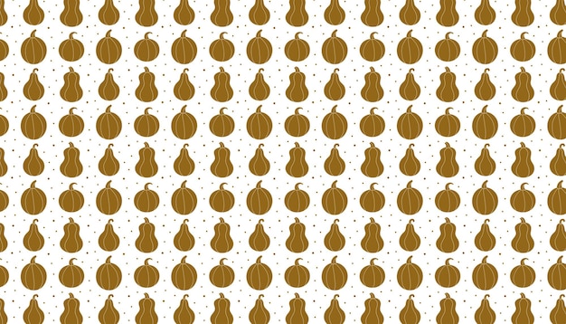 Pumpkin silhouette pattern background banner Autumn holiday Thanksgiving Halloween decor Vegan