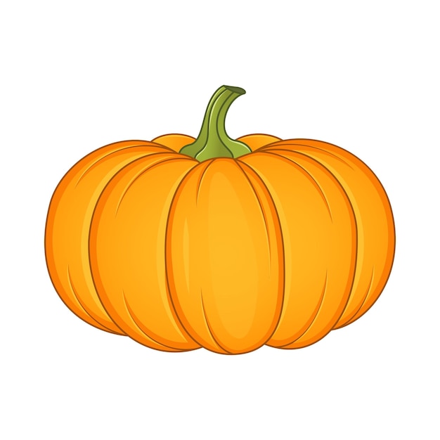 Pumpkin Vector Illustration isolated on white background