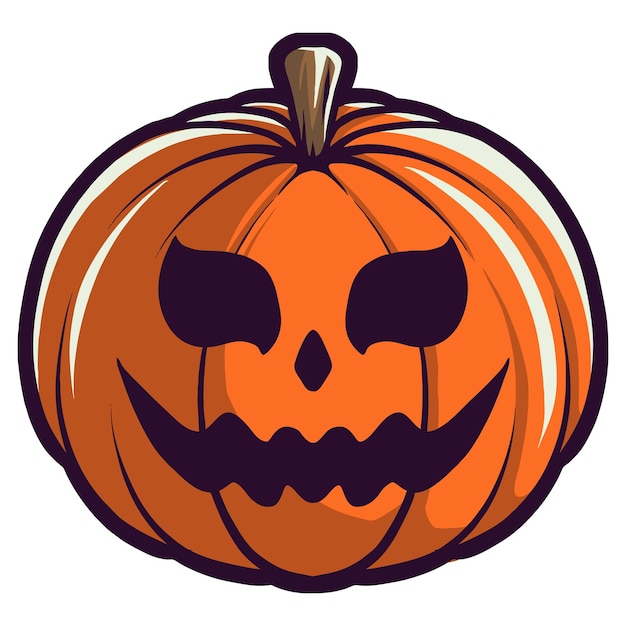 PUMPKIN VECTOR LOGO HALLOWEEN INSPIRATION