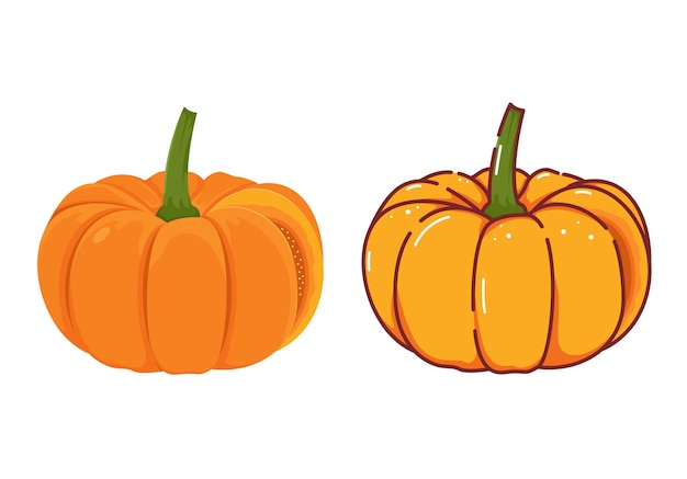 Pumpking Cartoon Vector Stock