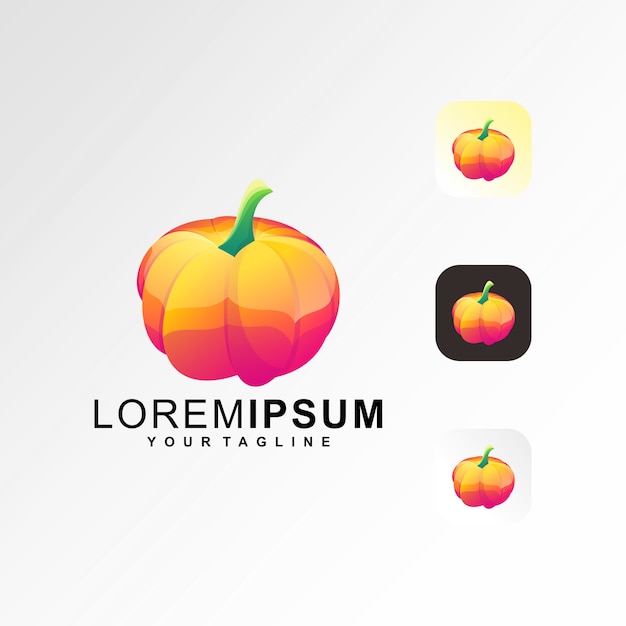 Pumpkins Premium Logo template