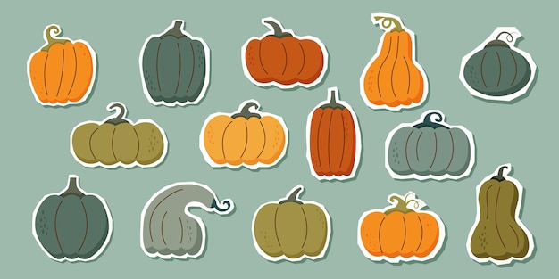 Vector pumpkins2