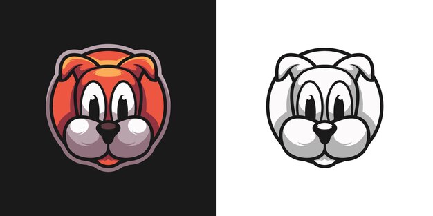 Puppy Mascot Bundle Design