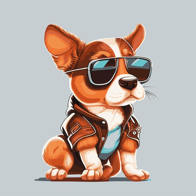 Puppy Vector illustration for Tshirt designs