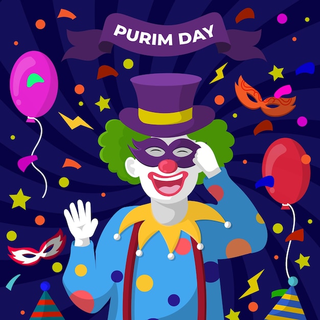 Purim Illustration