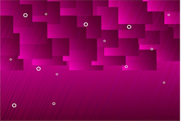 a purple background with circles and circles in the middle